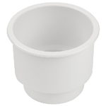 Sea-Dog Flush Mount Combo Drink Holder - White